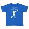 alternatives to war play cricket batting anti war stencil tour Toddler T-shirt