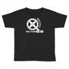 born to cycle forced to work Toddler T-shirt