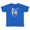 round neck dog wolf Toddler T-shirt