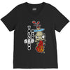 volcano head V-Neck Tee