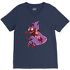 mordecai from regular show, walking dead V-Neck Tee