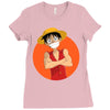 monkey d. luffy Ladies Fitted T-Shirt