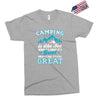 Camping Is Like Sex Exclusive T-shirt