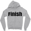 finish Zipper Hoodie