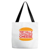royale with cheese Tote Bags
