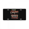 Merry Christmas To Grandpa Of Great Awesome License Plate