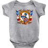 roger america Baby Onesie