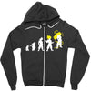 goku evolution Zipper Hoodie