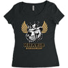 khabib nurmagomedov bear Women's Triblend Scoop T-shirt