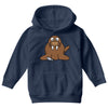 cokelat animal Youth Hoodie