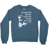 fight club tyler durden brad pitt Crewneck Sweatshirt