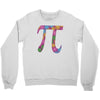 spring pi tshirts  flowery colorful pi day gifts Crewneck Sweatshirt