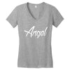 angel Women's V-Neck T-Shirt