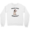 high end french bulldog Crewneck Sweatshirt