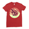 evangelion Ladies Fitted T-Shirt
