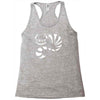 cheshire cat alice in wonderland funny Racerback Tank