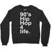 90's hip hop music Crewneck Sweatshirt
