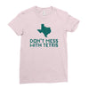 don't mess with tetris Ladies Fitted T-Shirt