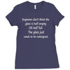funny engineer geek quote Ladies Fitted T-Shirt