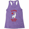 boxing llama Racerback Tank