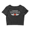 I Support Kaepernick Crop Top