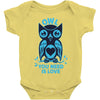 owl you need is love Baby Onesie