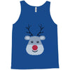 christmas reindeer rudolph Tank Top