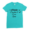 couldn&rsquo;t care less Ladies Fitted T-Shirt