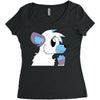 arctic fox adopt Women's Triblend Scoop T-shirt