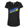it's who you blow Maternity Scoop Neck T-shirt