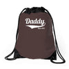 daddy since 2013 Drawstring Bags