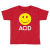 acid house smiley face 90's rave club hardcore party Toddler T-shirt