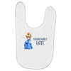 fashionably late Baby Bibs