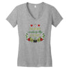 home is where the guac is Women's V-Neck T-Shirt