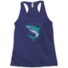 polygon shark Racerback Tank