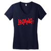 Logang Maverick Women's V-Neck T-Shirt
