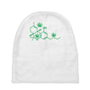 thc pot leaf molecule Baby Beanies