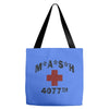 mash 4077th tv division vintage style Tote Bags