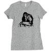 deep depression sad girl Ladies Fitted T-Shirt