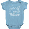 i am a stegosaurus Baby Onesie
