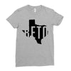 Beto Texas Map Ladies Fitted T-Shirt