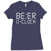 beer o'clock Ladies Fitted T-Shirt