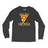 will plie for pizza Long Sleeve Shirts