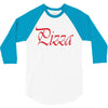 pizza 3/4 Sleeve Shirt