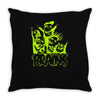 brain squad Throw Pillow