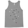 DOWN UP / scandi white / warm grey / flax / lavender Tank Top