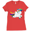 The Unicorn Ladies Fitted T-Shirt