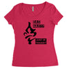 dag nasty Women's Triblend Scoop T-shirt