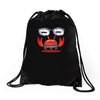 red crabby Drawstring Bags