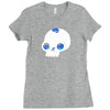 skull full of cats Ladies Fitted T-Shirt